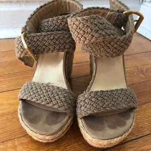 Stuart Weitzman Espadrille Wedges